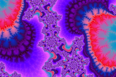 Fractal pattern.Abstract color backgroundの写真素材