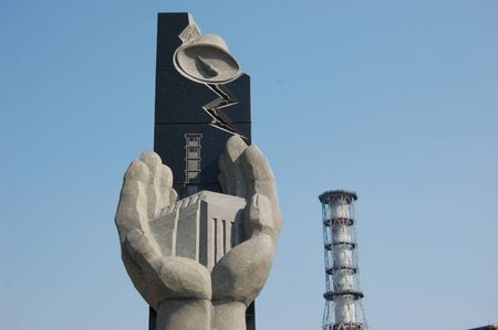 APR. 25,2009 Chernobyl power plant. Ukraine. Kiev region.April 25,2009 のeditorial素材