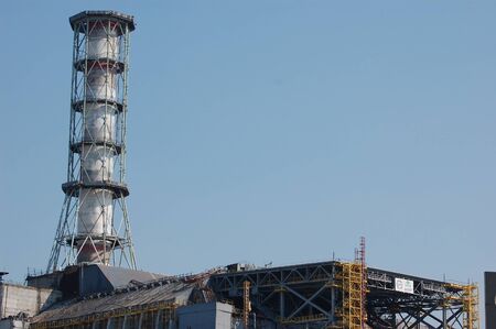 APR. 25,2009 Chernobyl power plant.Ukraine. Kiev region.April 25,2009 のeditorial素材