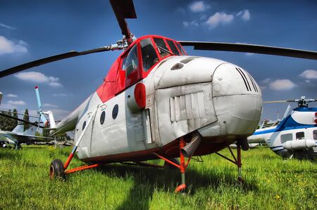 KIEV, UKRAINE - MAY 19: The Museum of Aviation exhibit at the National Airspace University is shown on May 19, 2009 in Kiev,Ukraine (Malorussia). のeditorial素材