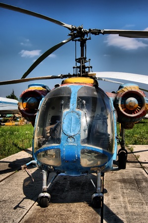 KIEV, UKRAINE - MAY 19: The Museum of Aviation exhibit at the National Airspace University is shown on May 19, 2009 in Kiev,Ukraine (Malorussia). のeditorial素材