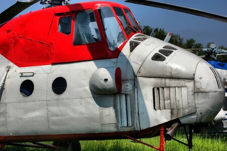 KIEV, UKRAINE - MAY 19: The Museum of Aviation exhibit at the National Airspace University is shown on May 19, 2009 in Kiev,Ukraine (Malorussia). のeditorial素材