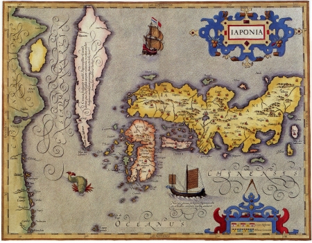 Japan old map