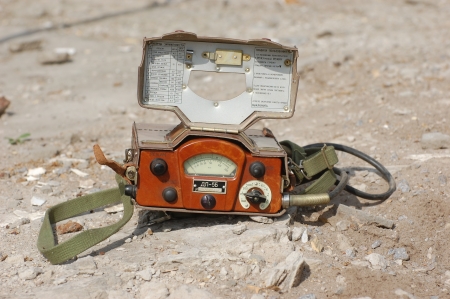Old Soviet military radiometer ДП-5Б (DP-5b)のeditorial素材