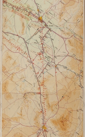 Air navigation map fragment 1924のeditorial素材