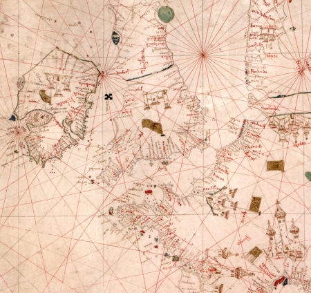 old mapのeditorial素材