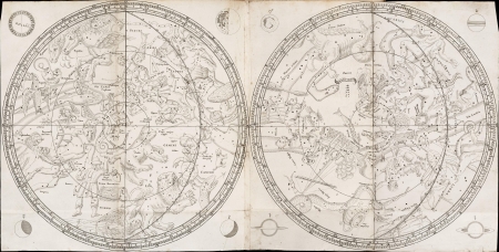 Vintage stellar mapのeditorial素材