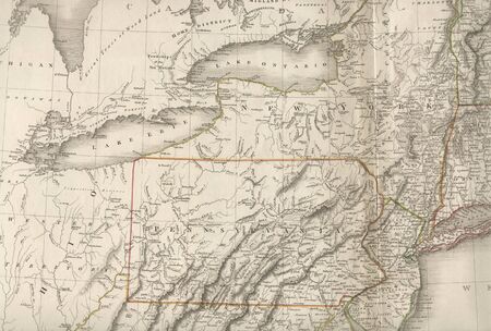 old mapのeditorial素材