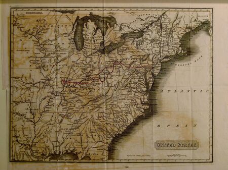 old mapのeditorial素材