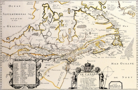 Canada old map