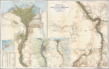 Egypt old map