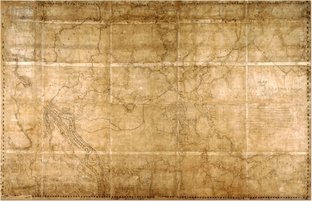 Canada vintage map
