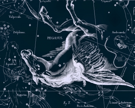 Constellation vintage mapのeditorial素材