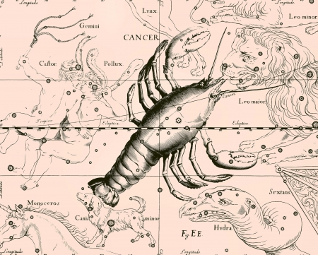 Constellation vintage mapのeditorial素材