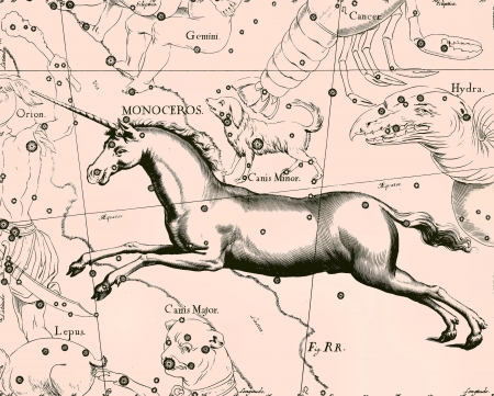 Constellation vintage mapのeditorial素材