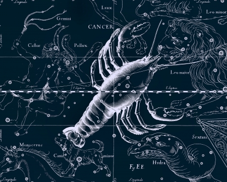 Constellation vintage mapのeditorial素材