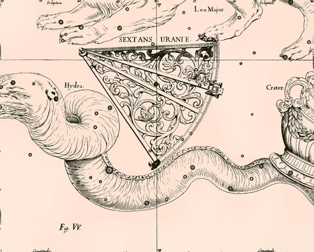 Constellation vintage mapのeditorial素材