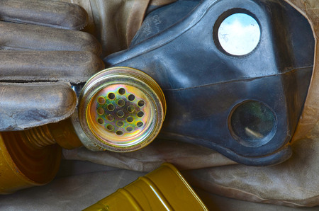 gas maskの写真素材