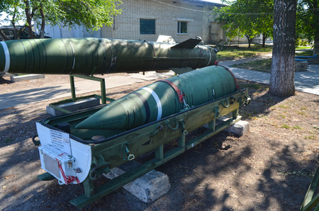 Museum of Soviet Strategic Nuclear Forces..POBUGSKOE, UKRAINE - September 2, 2017のeditorial素材