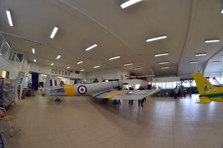 Small private airclub.June 20,2018. Rakkestad, Norwayのeditorial素材