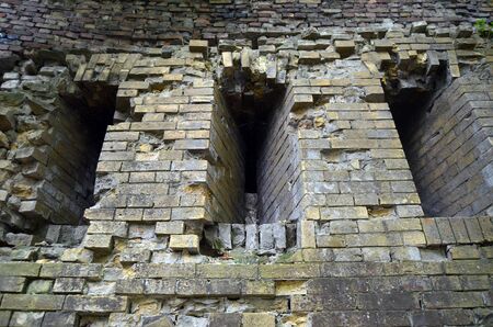 Historical fortification. The location is known as the Green Theater. Kiev, Ukraine.の写真素材