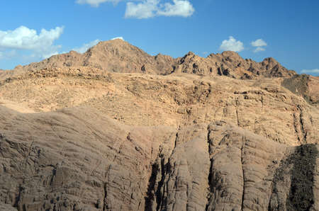 Desert of Sinai Peninsula, Sharm El Sheikh, Egyptの写真素材