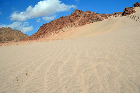 Desert of Sinai Peninsula, Sharm El Sheikh, Egyptの写真素材
