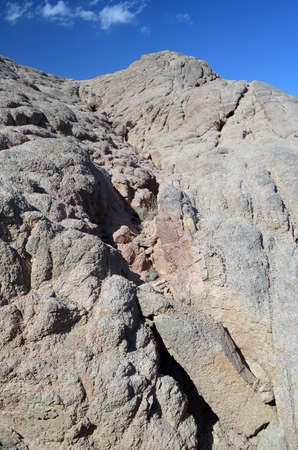 Desert of Sinai Peninsula, Sharm El Sheikh, Egyptの写真素材