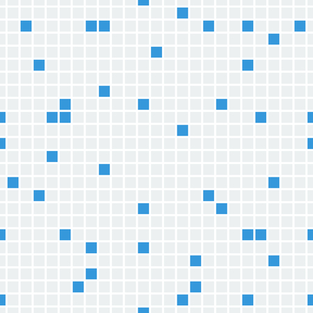 Vector Seamless Pattern with small blue grey squaresのイラスト素材