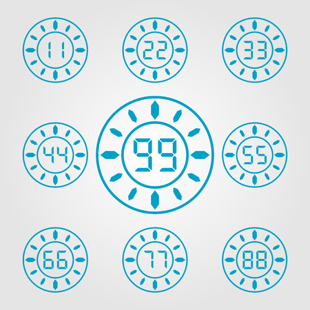 Good icons timerのイラスト素材