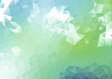 Colorful geometric pattern, triangle polygon design, vector background