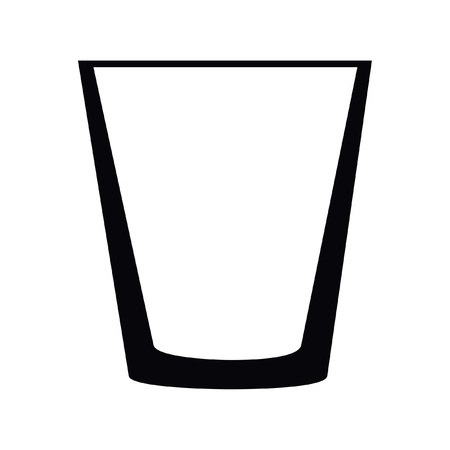 Glass icon vector illustration graphic designのイラスト素材