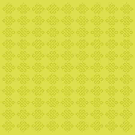 Abstract geometric ornamental yellow and green pattern. Vector illustration bright design. Modern colorful geometric texture. Illusive background. Design for decor, covers, prints.のイラスト素材