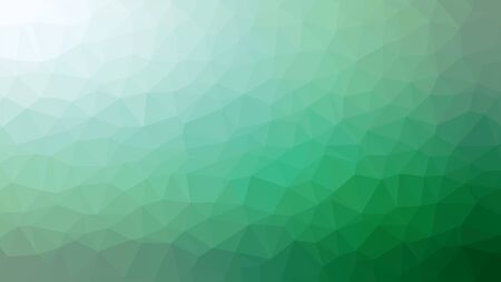 Green Abstract Low Poly Background. Geometric backdrop in Origami style with gradient. Textured...