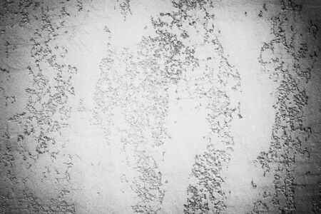 Old grey grungy concrete wall texture. Stone surface pattern. Gradient wallpaper shape. Backdrop have copy space for text.の写真素材