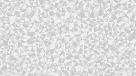 White Polygon Art Background geometric pattern, triangle polygon design, vector background.のイラスト素材