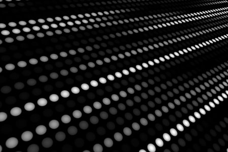 Black and white technology design. Futuristic graphic pattern. Abstract motion texture.の写真素材