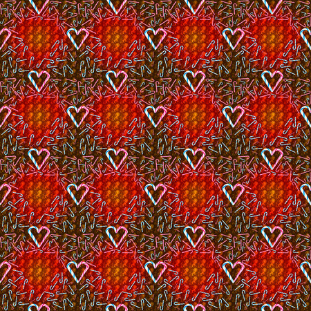 Christmas seamless pattern. Endless texture for gift wrap, wallpaper, web banner background,...