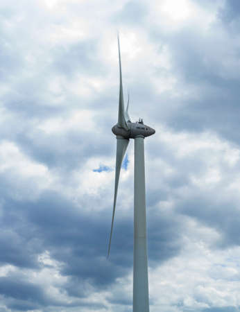 Wind power turbines generating clean renewable energy