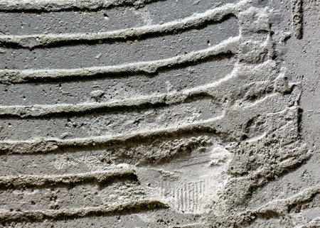Texture of an old, grungy concrete wall for backgroundの写真素材