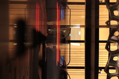 Midnight Serenade: Exploring Brisbanes Nocturnal Charmの写真素材