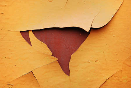 wall texture background with peeling old paint