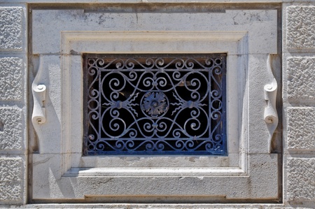 architectural detail of the royal palace in Livadia (photography is not prohibited)