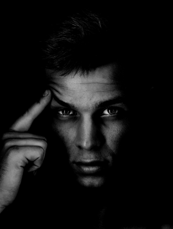 portrait of a young man in the esquire style