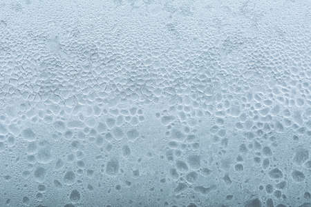 Water droplets on the glass . Drops of water.の写真素材