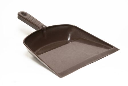 Dustpan on a white background isolatedの写真素材