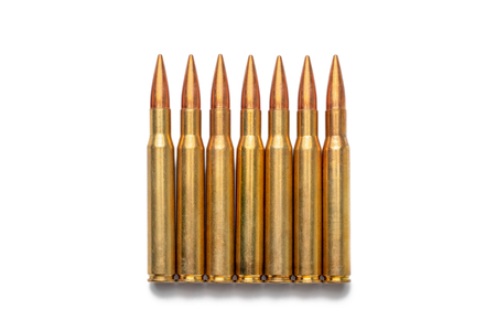 cartridge on a white background isolate. Background texture