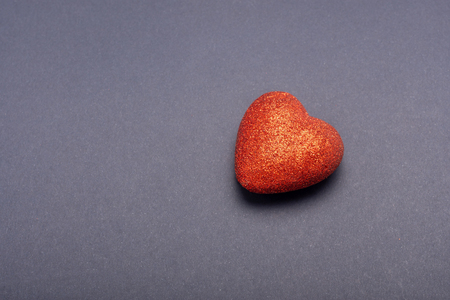 Red heart on paper background. Valentine's Day, Mother's Dayの写真素材