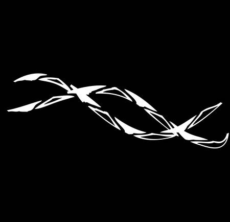 eps10 vector abstract elegant wave design backgroundのイラスト素材