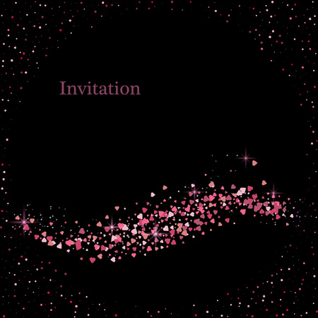 Abstract conceptual background in pink and purple colors.のイラスト素材